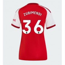 Arsenal Martin Zubimendi #36 Hemmatröja Dam 2026-27 Korta ärmar